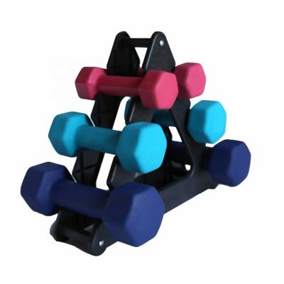 China Strength Training 5kg Dumbbell Set Gym Neoprene Dumbbell CAST for sale