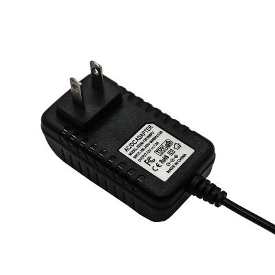 China Universal US 12v 1a adapter power for LED cctv 100-240v to 5v9v12v15v24v for sale