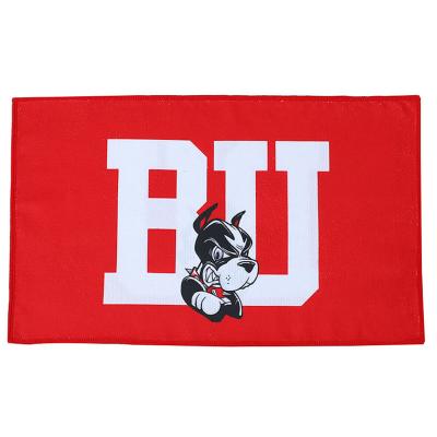 China Versatile Custom Printed Towel Microfiber Rally Towel Mildew Proof Easy Carrier for sale