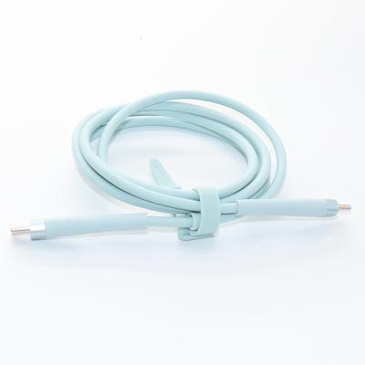 China MP3 / MP4 Player Macaron silicone series USB type C TO type C 100W fast charge cable for sale