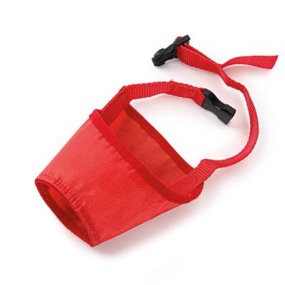 China Custom Handmade Anti Biting Barking Mouth Cover Adjustable Breathable Dog Muzzle Te koop