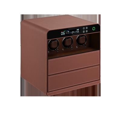 China fingerprint watch winder deposit safe for sale