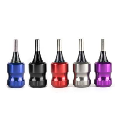China XNET 32mm Speed Aluminum Alloy Permanent Tattoo Grip Adjustable Tattoo Cartridge Grip For Rotary Tattoo Machine for sale