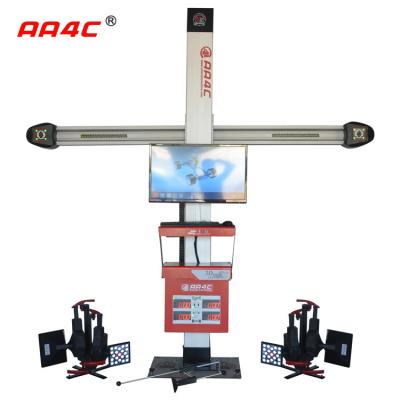 China AA4C Camera Beam Manually Move + 2 Monitors Multi-Language Free Update Computer 3DWheel Alignment AA-DT111B for sale
