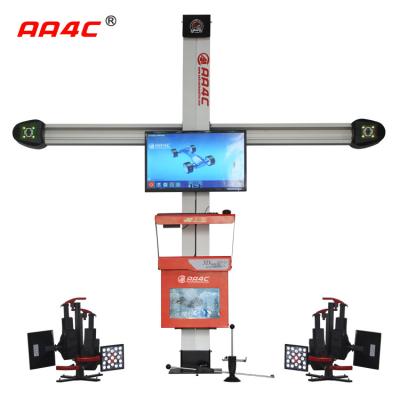 China 3D wheel aligner Fixed Camera Beam Computerized four wheel Alignment Machine auto repair machines garage equipments for sale