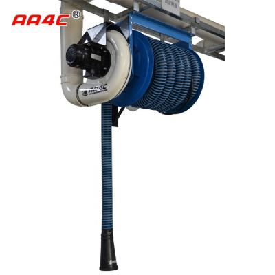 Cina AA4C Sistema di estrazione degli scarichi automatico Sistema di gas di scarico Emissioni di scarico dei veicoli Trattamento delle emissioni di rifiuti automobilistici in vendita