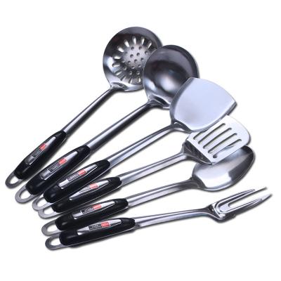 China Sustainable Stainless Steel Spatula Turner Serving Rice Spoon Kitchen Utensils Cooking Tools Utensil Set for sale