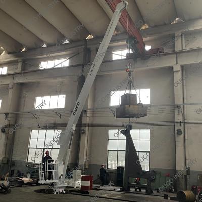China fixed boom cranes with low in maintenance at offshore wind platforms for sale