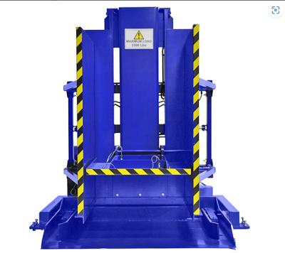 China Automatic Manual Pallet Changer System Stationary Exchanger 95° Pallet Turner 1600mm for sale