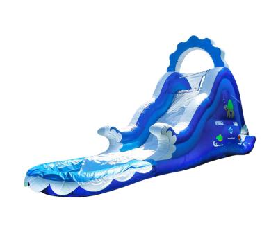 China Aldult Outdoor Rental Inflatable Large Water Slides With Bouncy for sale