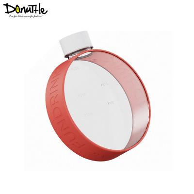 China Factory Supply Sustainable Custom Wide Mouth Water Bottle Eco-Friendly Tritan Donuttle Plastic Water Bottle for sale