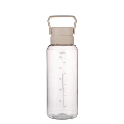 China Donuttle Water Bottle 42oz BPA Big Sport Viable Hot Selling Motivational Water Bottle With Time Marker for sale