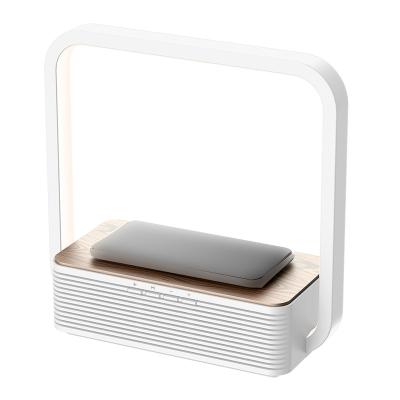 China Lighting Functions Amouhom 10pcs/CTN New Design Eye Protection Decorative Wireless Speaker Charing Cordless Desk Lamps for sale