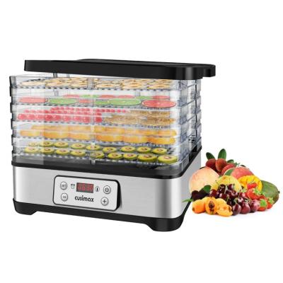 China Digital Timer CUSIMAX Food Dehydrator Machine with Digital Timer and LED Temperature Control for sale