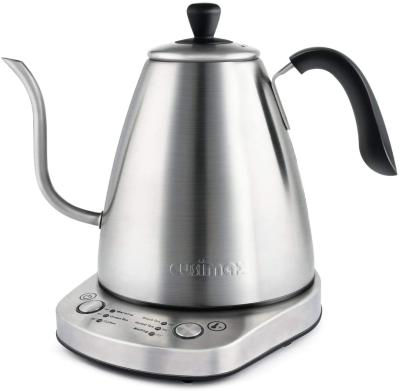 China CUSIMAX Household Gooseneck Coffee Electric Kettle 1000W with 6 Variable Presets 1L for sale
