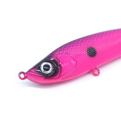 China ABS Plastic JIEMI OEM New style 9cm18g Topwater Pencil Lure Hard Lures Jerkbait Saltwater and freshwater Plug for sale