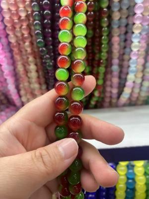 China 6/8/ round double color cat eye for sale