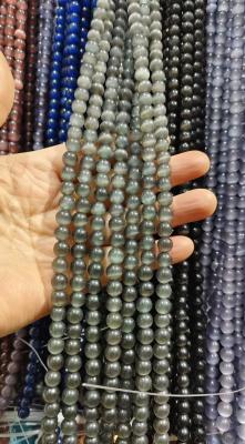 China 4/6/8/10/12mm round beads grey cat eye for sale