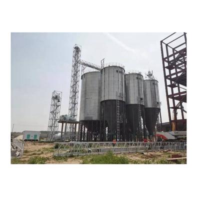 China Durable Farms Using Low Price Construction Steel Corn Silo For Grain Storage for sale