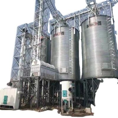China Customizable Galvanized Steel Grain Storage 1000T 2000T 5000T Assembly Storage Silos for sale