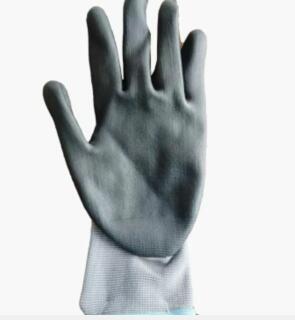China Nitrile coated work gloves 15 gauge nylon spandex liner coated Nitrile mirco foam working gloves for sale