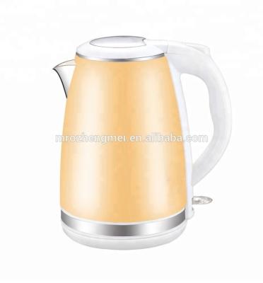 China Hot Selling 360 Degree Rotating Bottom Kitchen Appliance 360 Degree Rotating Plastic and Stainless Steel Cordless Electric Kettle for sale