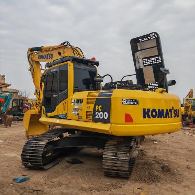 중국 사용된 발굴기 코마쓰 PC200-8/원래 페인트 중고 KOMATSU PC200-8 판매용