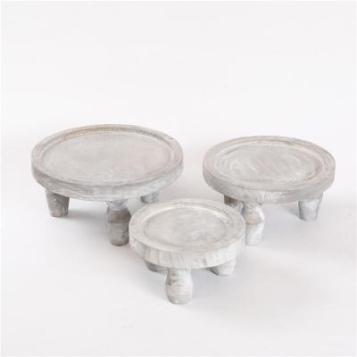 China The other new style flower pot shelf wooden furniture flower stand table decoration home decoration for sale