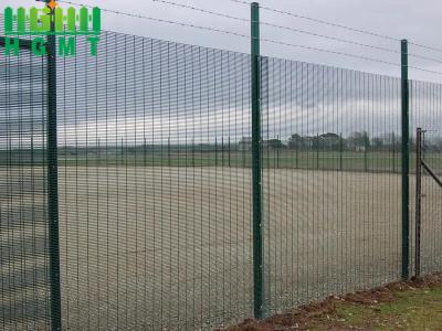 China Clear View 358 Anti Climb Fence High Security Dense Mesh Fence Panels for sale