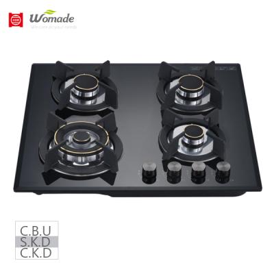 China Top Quality Household Natural Gas Mills 4 Burner Built In Cooker for sale