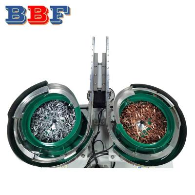 China Building Material Shops Dual-Feed Parts Vibratory Feeder Electromagnetic Bowl Vibrating Feeder for sale