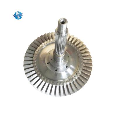 China Diesel Locomotive Marine Turbocharger Turbo Repairs Rotor Shafts Repairs Turbine Parts Turbine Rotor Blades Manufacturer From China for sale