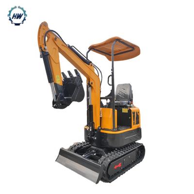 China Construction works cheap mini crawler digger excavator from china manufacturer 1 ton mini crawler excavator machine for sale