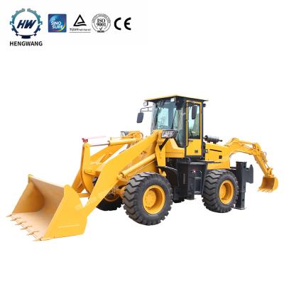 China Construction works Chinese Mini Backhoe Loader 4x4 Mini Backhoe Excavator Loader Small Backhoe Loader Price For Sale for sale