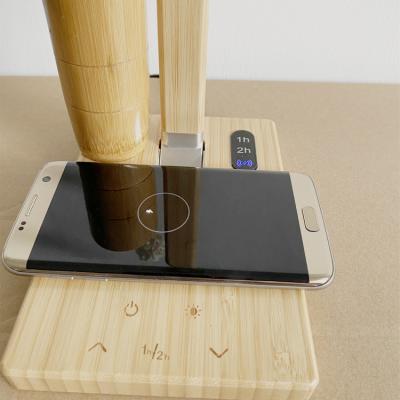 China Bedroom filler wood cordless desk lamp led table reading lamp op 2021 sellers for amazon bedside table lamp for sale