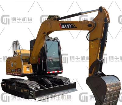 China Sany Sy75c Tracked Hydraulic Excavator 7.5t Secondhand Digger for sale