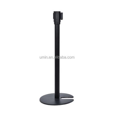 China Iron Crowd Control Black Stacking Barriers for sale