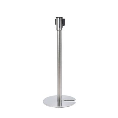 China #201 Stainless Steel Satin Steel Stackable Crowd Control Barrier for sale