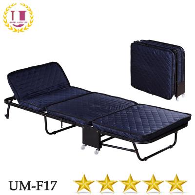 China Cheap Folding Bed Size Folding Single Bed With Foam Mattress for sale