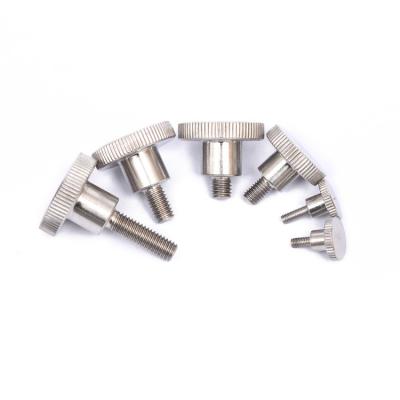 China Competitive Price Good Quality Stainless Steel Round Knurled Thumb Screw for sale