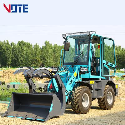China Construction works EPA purchase china front end loader buckets front end wheel telescopic loader mini small 4 with euro quick coupler 1 ton 2 ton price for sale