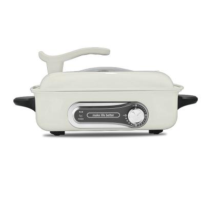China Non-stick Surface Removable Split Nonstick Electric Cooking Pot Kitchen 6 In 1 Multifunction Cooking Pot for sale