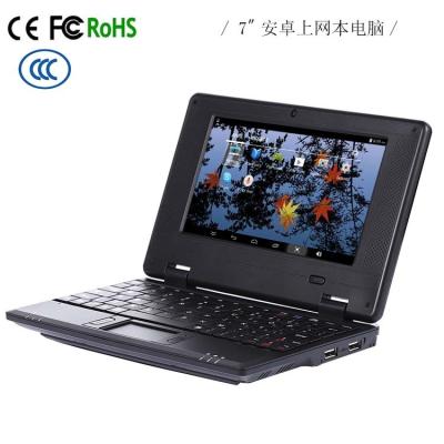 China Cheap hot sale pc789 wireless via 8880 7 inch Android 4.4 with Ram 512/1G, 4GB/8GB Netbook, mini PC, notebooks, laptop for sale