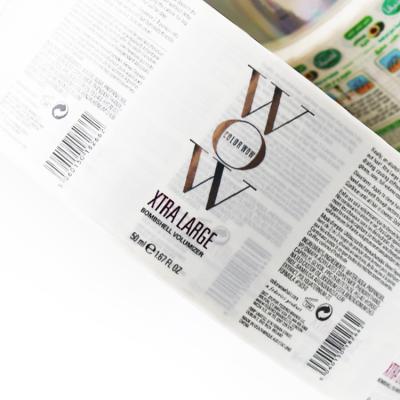 China 2023 Film / Matte Membrane Premium Lightweight High End Customized Roll Label Supermarket Label Sticker for sale