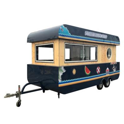 China Commercial food truck supply carts with kitchen food carts mobile trailers mobile food cart for sale for sale