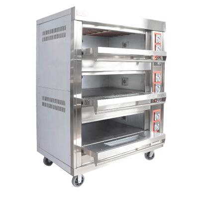 China Good Quality Commercial Equipment Commercial Gas Baking Pizza Oven Electric Catering Ovens for sale