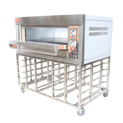 China Commercial Deli Pizza Cake Bread Oven /two one tray/two deck one for sale