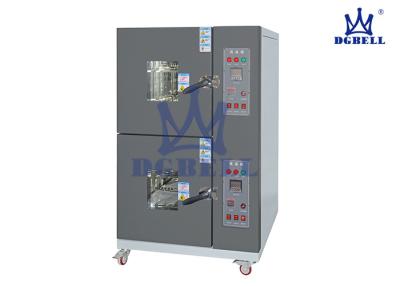 China Equipamento de testes revestido eletrostático da temperatura, câmara de ciclagem térmica da relação RJ485 à venda