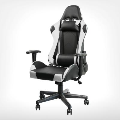 China Convertible 2023 Gaming Chair Comfortable furniture with Footrest Height Adjustable with 360 Degrees-Swivel Seat and Headrest for sale