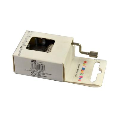 China Wholesale Custom Printing Cardboard Crank Paper Music Box for sale
